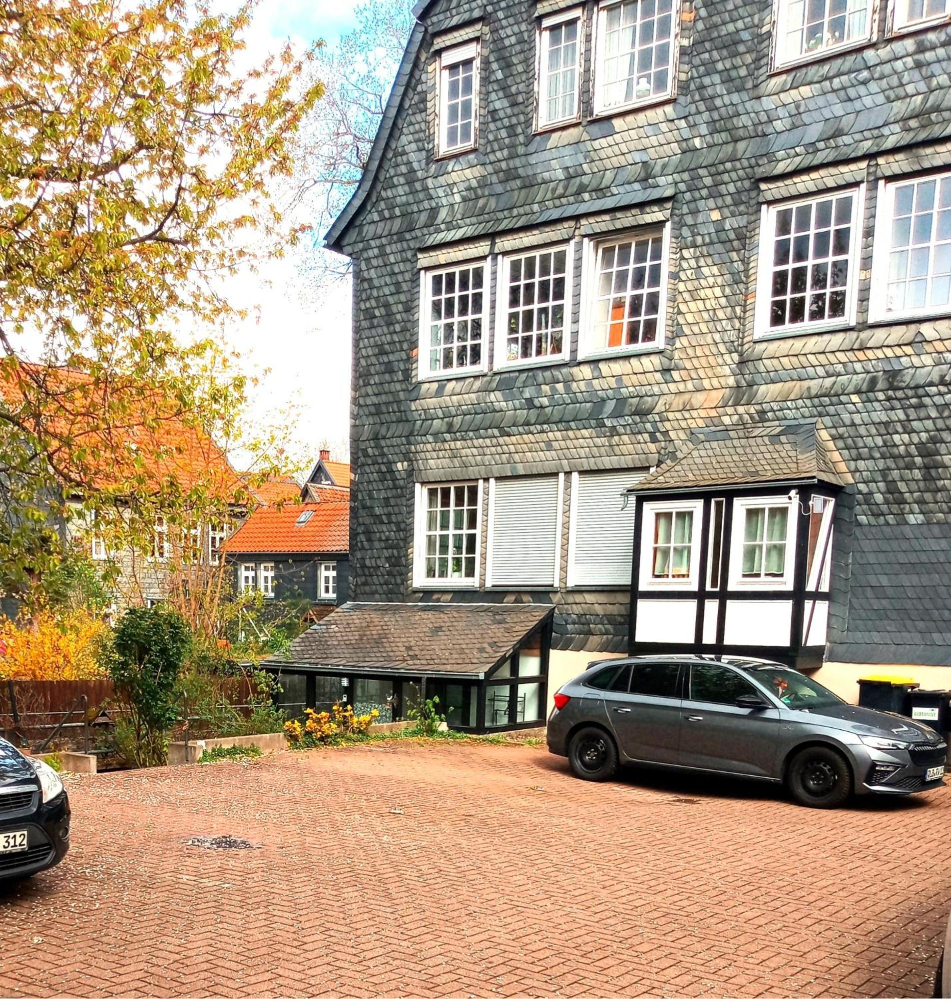 Ferienwohnung "Beste Lage" Altstadt Mit Terrasse Goslar Dış mekan fotoğraf